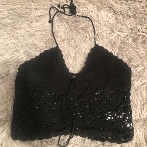 Crochet crop top